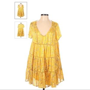 So Cute. Urban Outfitters Pippa Floral Chiffon Dress Size Medium